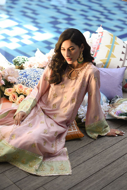 Crystal Rose Shirt and Dupatta