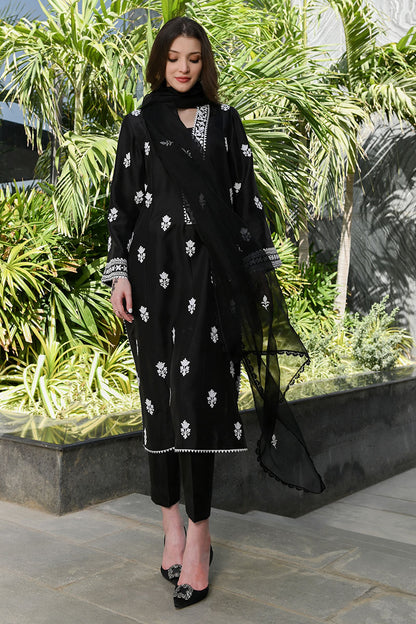Black Diamond Shirt and Dupatta