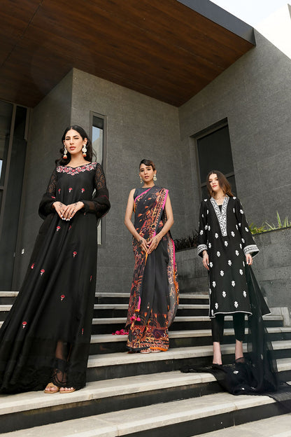 Black Diamond Shirt and Dupatta