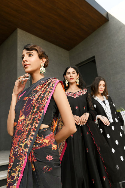 Black Diamond Shirt and Dupatta