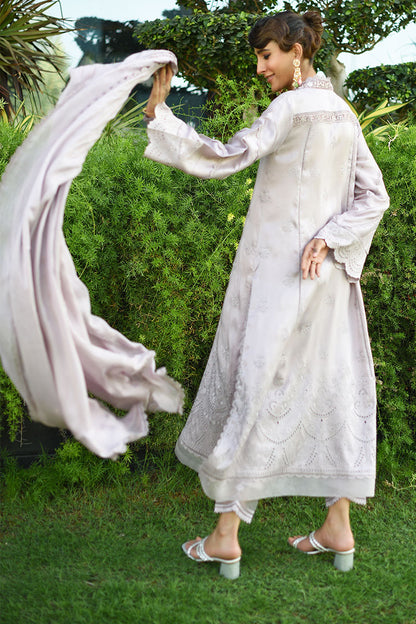 Lilac Marble Shirt and Dupatta