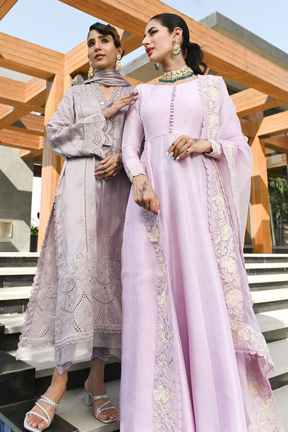 Lilac Marble Shirt and Dupatta