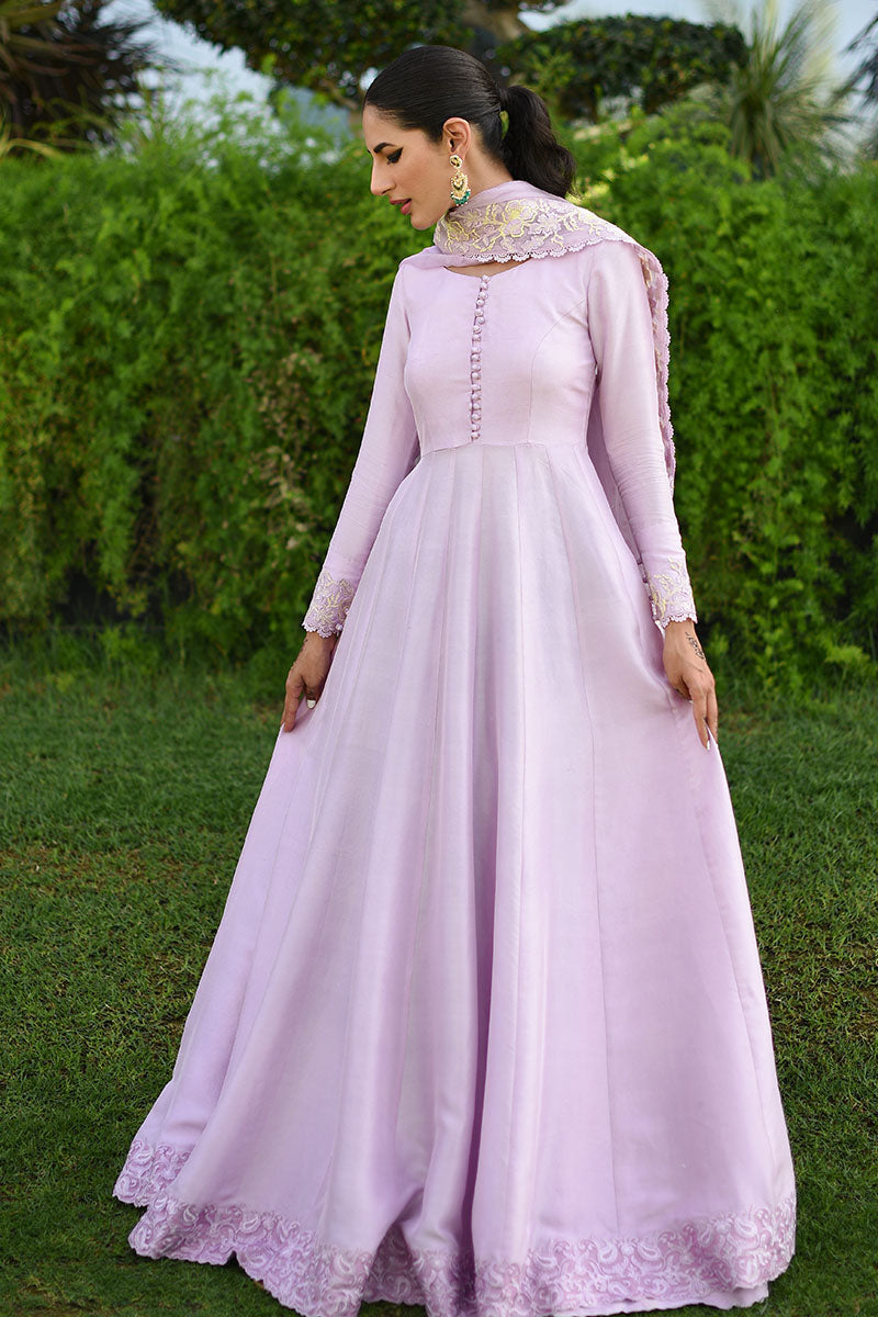 Heirloom lilac Kalidaar and Dupatta