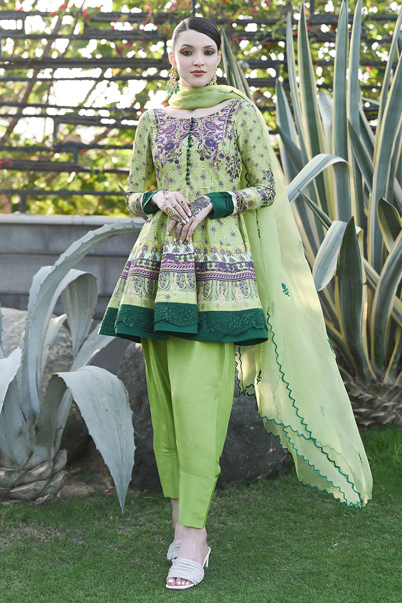 Kiwi Shirt and Dupatta