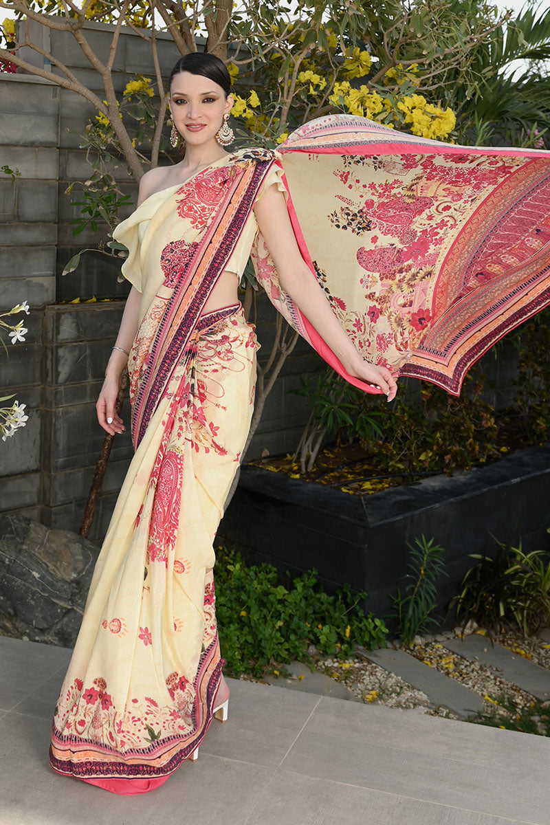 Lemonade Saree