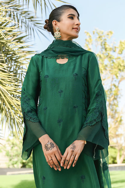 Deep Lake Shirt and Dupatta