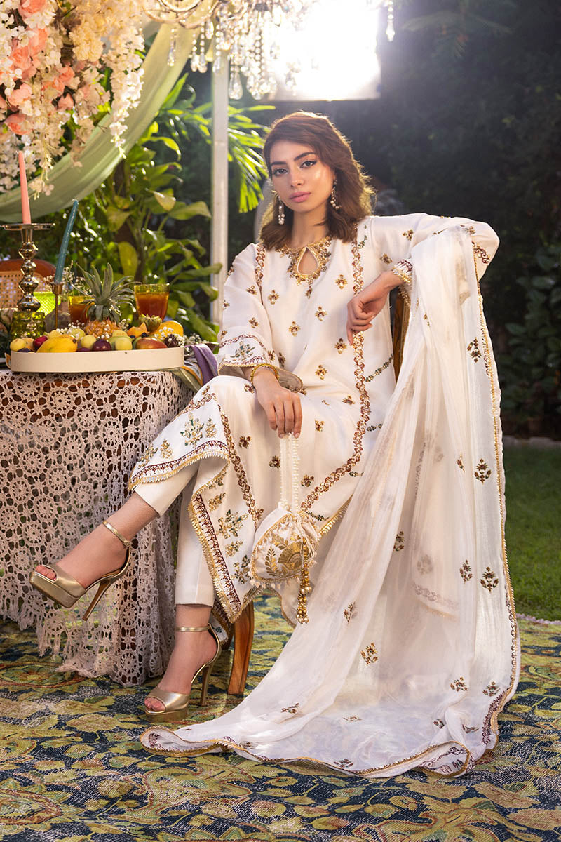 Pearl Mousse Shirt and Dupatta