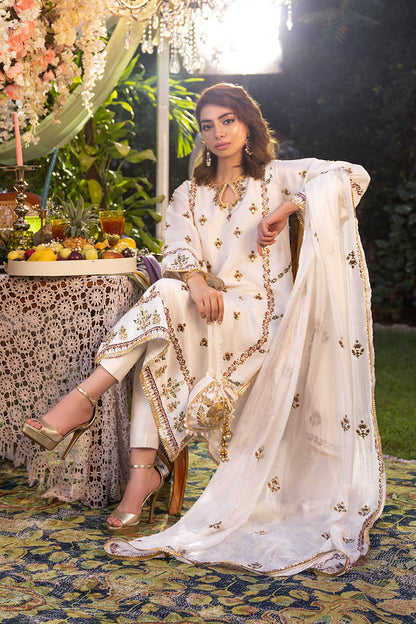 Pearl Mousse Shirt and Dupatta