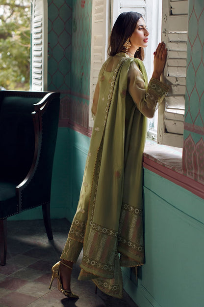 Amber haze Shirt and Dupatta With Pants