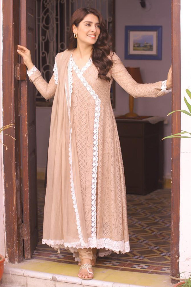 Lily Angarkha and Dupatta With Pants
