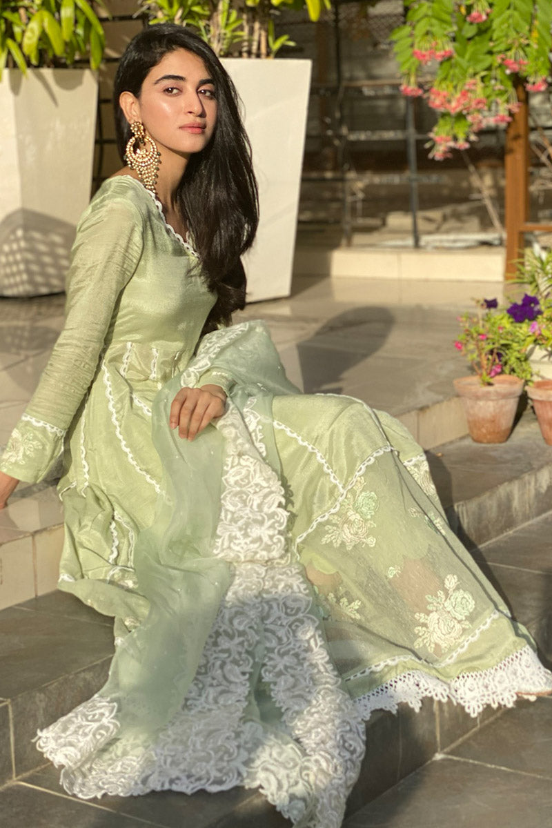 Lena Angarkha and Dupatta