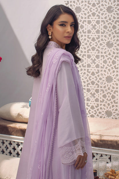 Whimsical Lavender Shirt and Dupatta