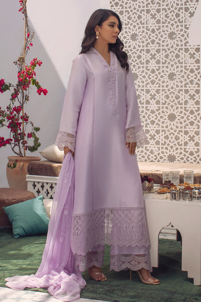 Whimsical Lavender Shirt and Dupatta