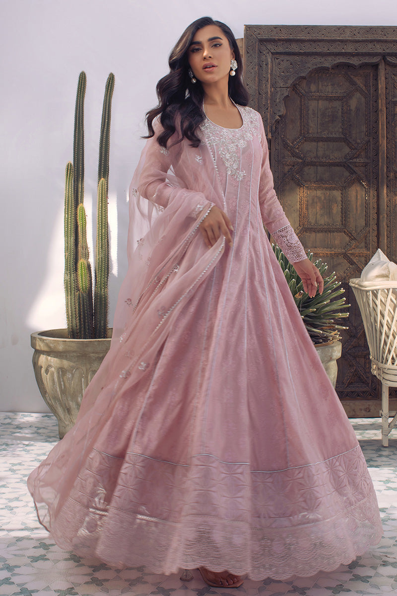 Enchanted Rose Kalidaar and Dupatta
