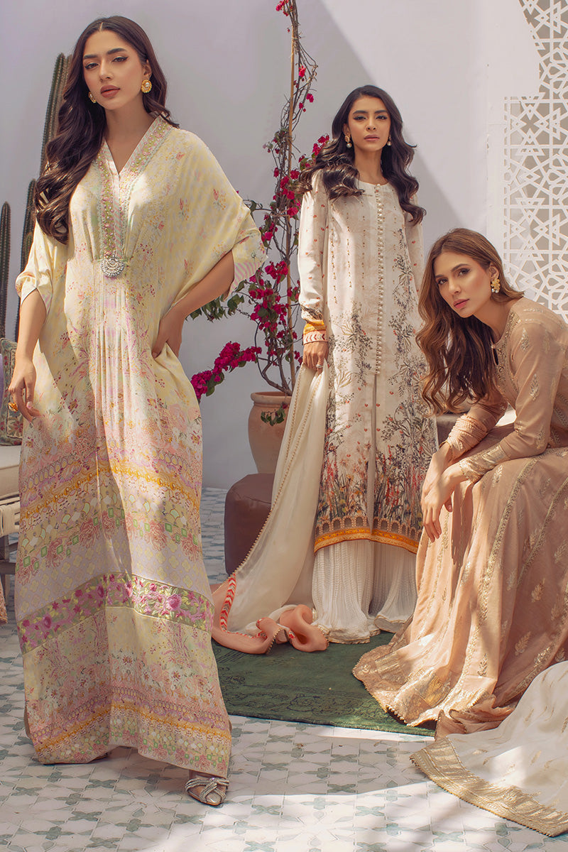 Taupe Kalidar and Dupatta