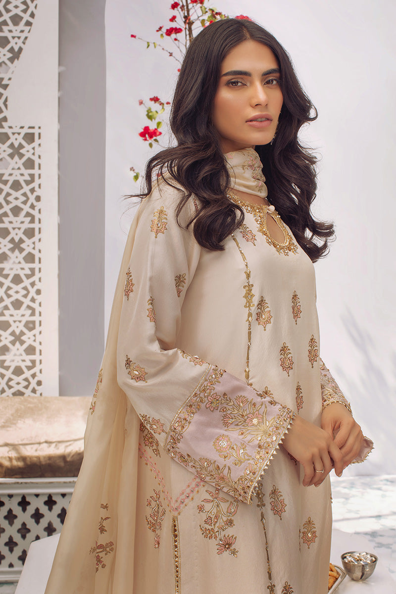 Block Print Fusion Shirt and Dupatta