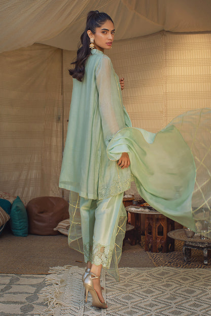 Sage Shirt and Dupatta