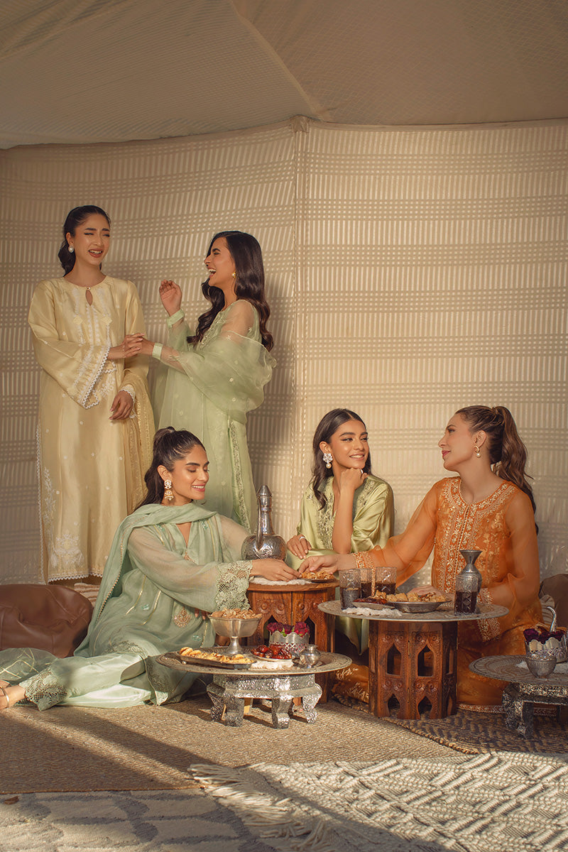Sage Shirt and Dupatta