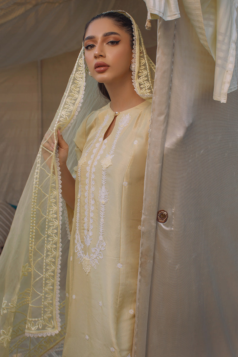 Sorbet Elegance Shirt and Dupatta