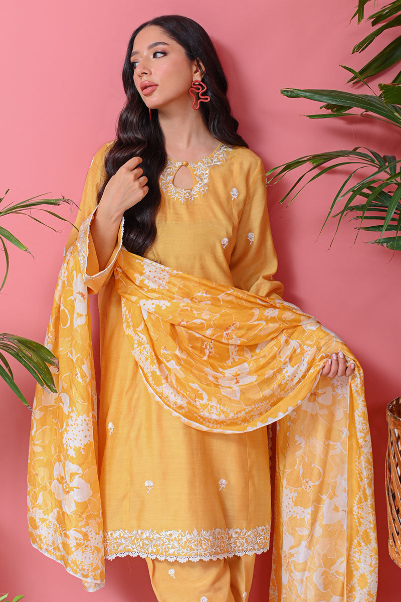 Dhalia Shirt and Dupatta