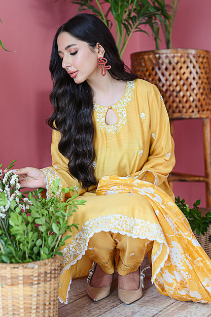 Dhalia Shirt and Dupatta