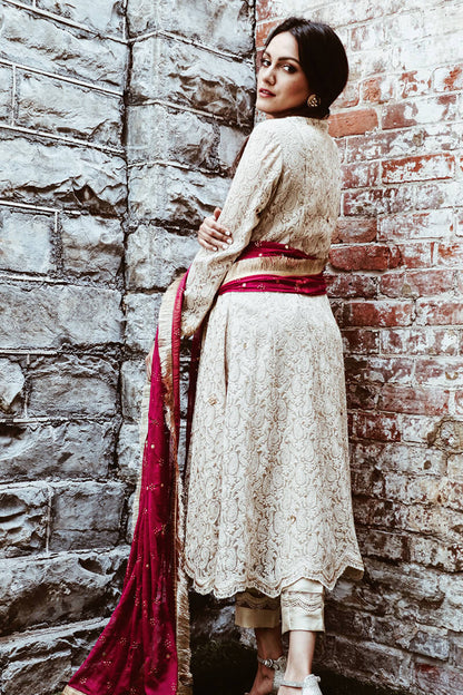 Chikankari Angarkha
