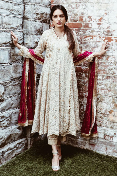 Picture of Chikankari angarkha