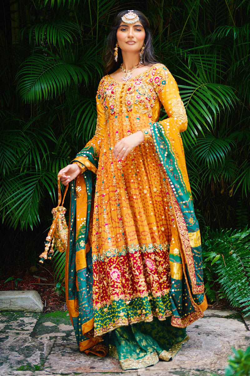 Chunri mehndi dresses sale