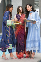 Picture of Blue Sapphire Mustard yellow copy