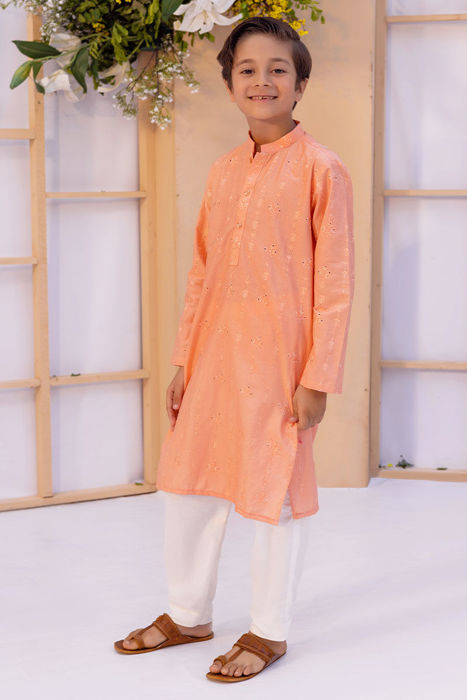 Ansab Jahangir Kids Clothes Collection Luxury Dress for Kids
