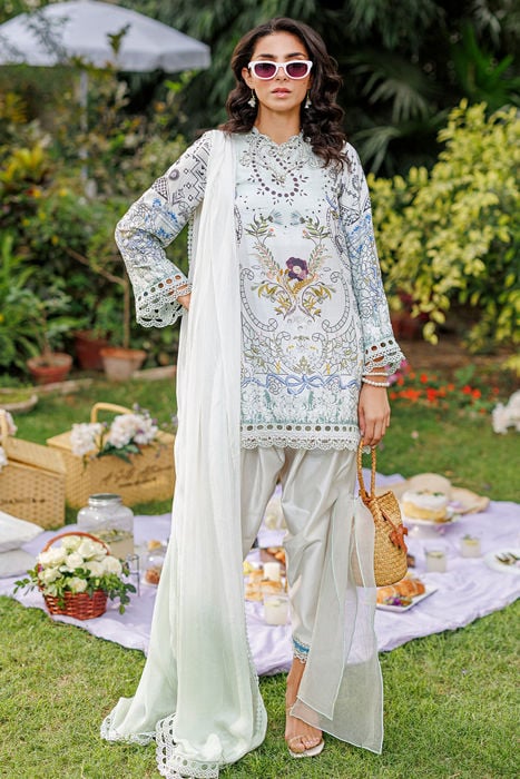 Picture of Crema Shirt And Dupatta