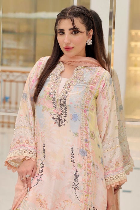 Peonia Shirt and Dupatta