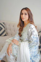 Picture of Crema Shirt And Dupatta