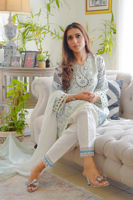 Picture of Crema Shirt And Dupatta