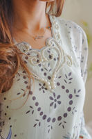 Picture of Crema Shirt And Dupatta